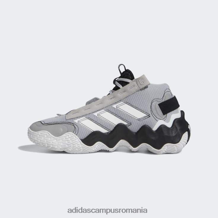 adidas campus romania pantofi de baschet exhib b mid gri adidas femei gri/alb/negru J266N222158