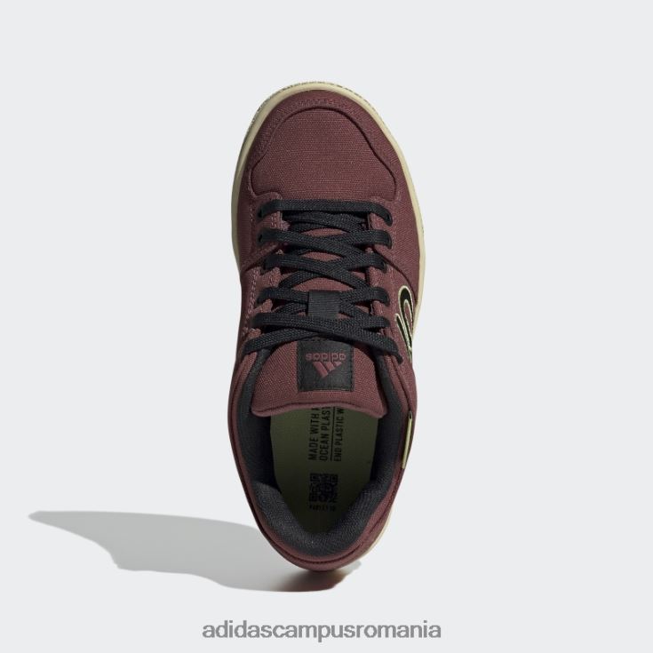 adidas campus romania pantofi de bicicletă de munte de pânză burgundy five ten freerider adidas femei visiniu/negru/lime J266N222353