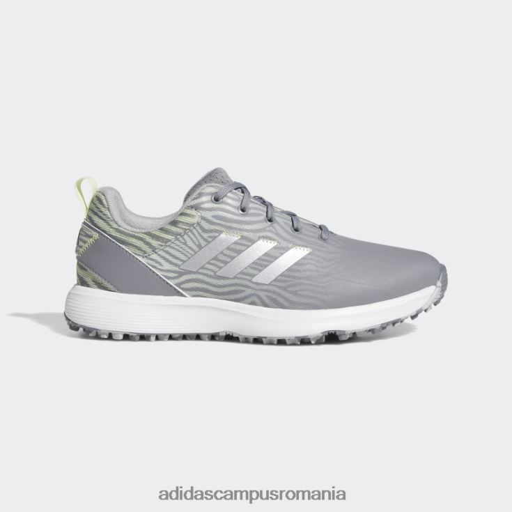 adidas campus romania pantofi de golf gri pentru damă s2g fără vârfuri femei gri/argintiu/lime J266N222114