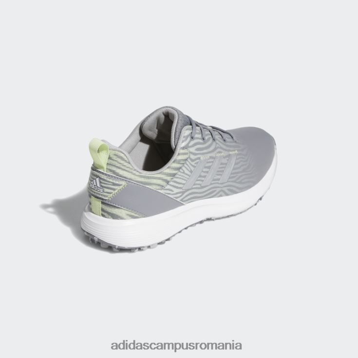 adidas campus romania pantofi de golf gri pentru damă s2g fără vârfuri femei gri/argintiu/lime J266N222114