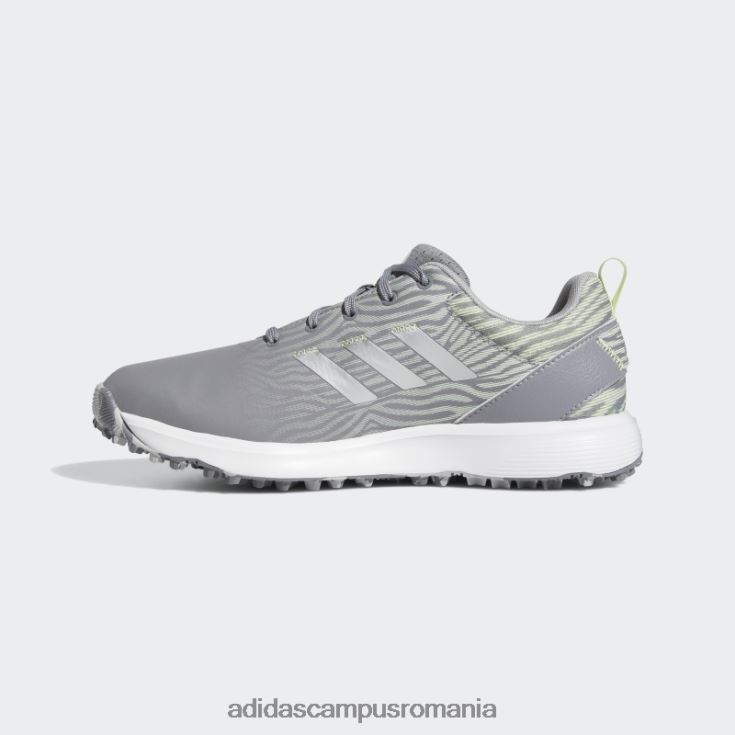 adidas campus romania pantofi de golf gri pentru damă s2g fără vârfuri femei gri/argintiu/lime J266N222114
