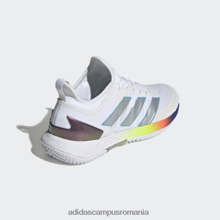 adidas campus romania pantofi de tenis cyan adizero ubersonic 4 femei alb/argintiu/cian J266N222191