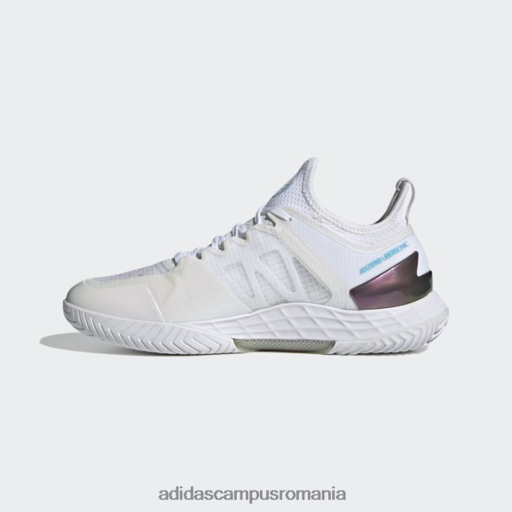adidas campus romania pantofi de tenis cyan adizero ubersonic 4 femei alb/argintiu/cian J266N222191