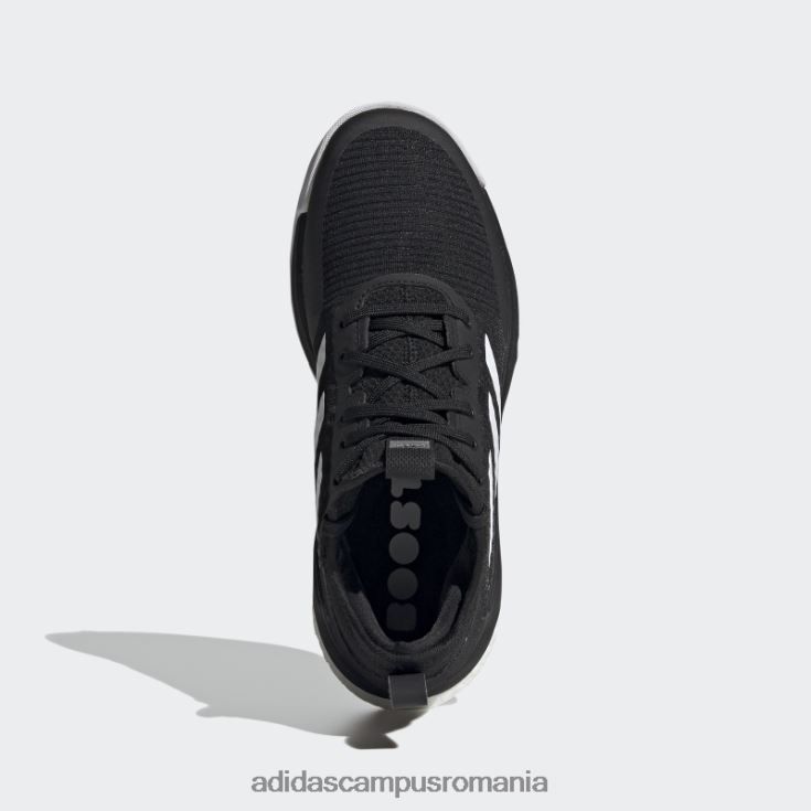 adidas campus romania pantofi de volei crazyflight mid negri femei alb negru J266N222363