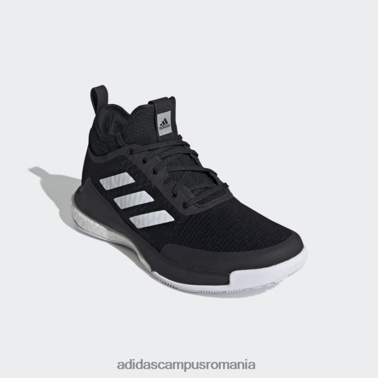 adidas campus romania pantofi de volei crazyflight mid negri femei alb negru J266N222363