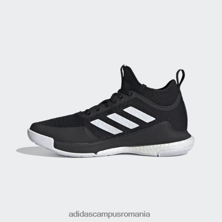 adidas campus romania pantofi de volei crazyflight mid negri femei alb negru J266N222363