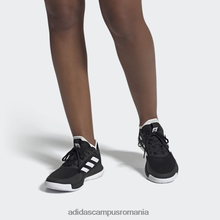 adidas campus romania pantofi de volei crazyflight negri femei alb negru J266N222315