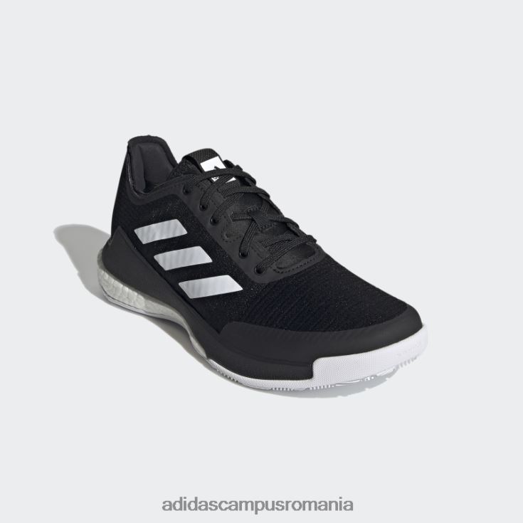 adidas campus romania pantofi de volei crazyflight negri femei alb negru J266N222315