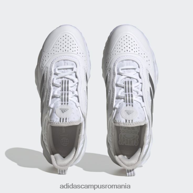 adidas campus romania pantofi eleganti zero metalic web boost femei alb/argintiu/zero metalic J266N222240