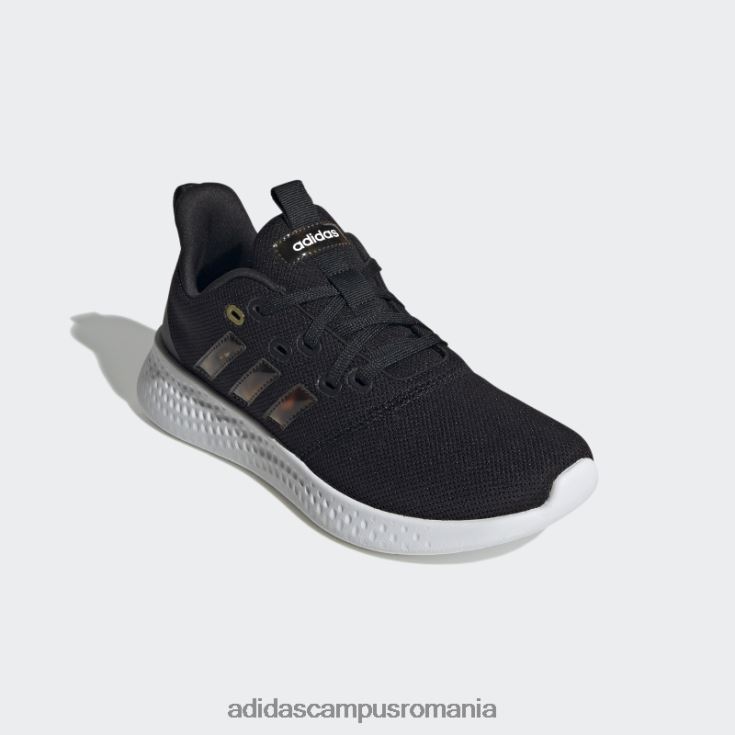 adidas campus romania pantofi negri de alergare puremotion femei negru/auriu metalic J266N221989