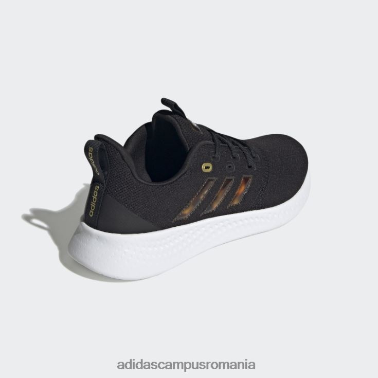 adidas campus romania pantofi negri de alergare puremotion femei negru/auriu metalic J266N221989