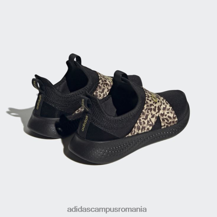 adidas campus romania pantofi negri puremotion adapt femei negru/auriu metalic J266N222319