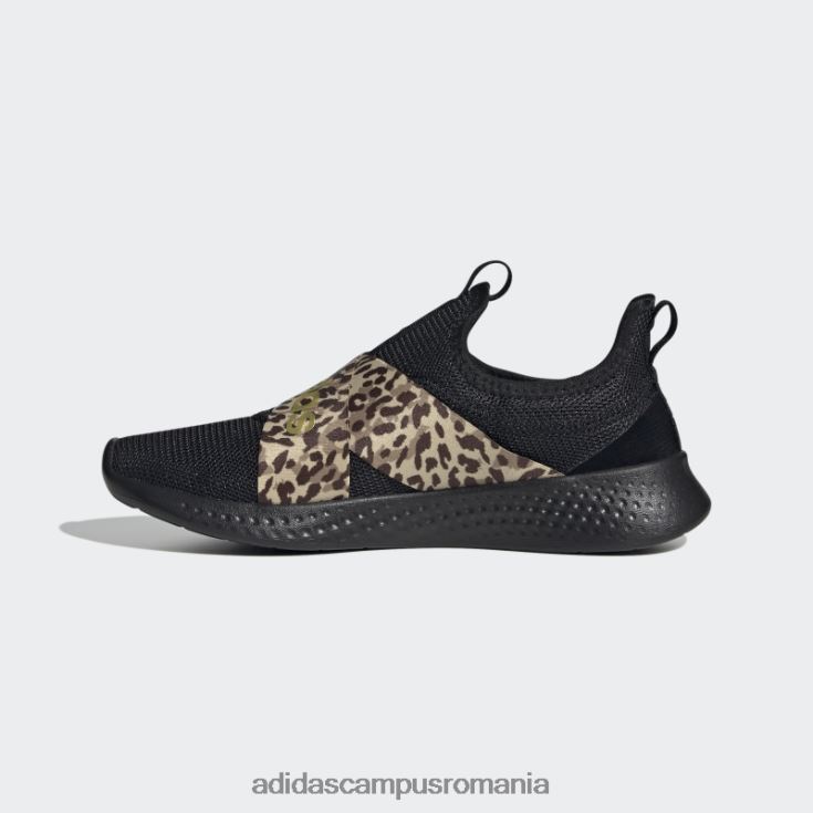 adidas campus romania pantofi negri puremotion adapt femei negru/auriu metalic J266N222319