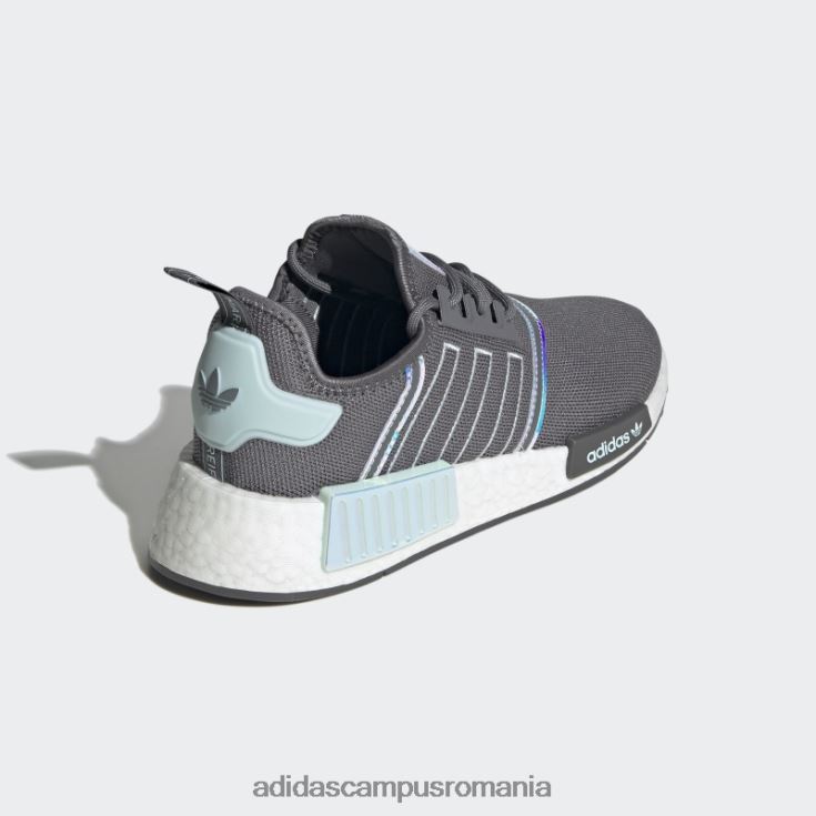 adidas campus romania pantofi nmd-r1 gri fierbinte femei gri/albastru/alb J266N222221