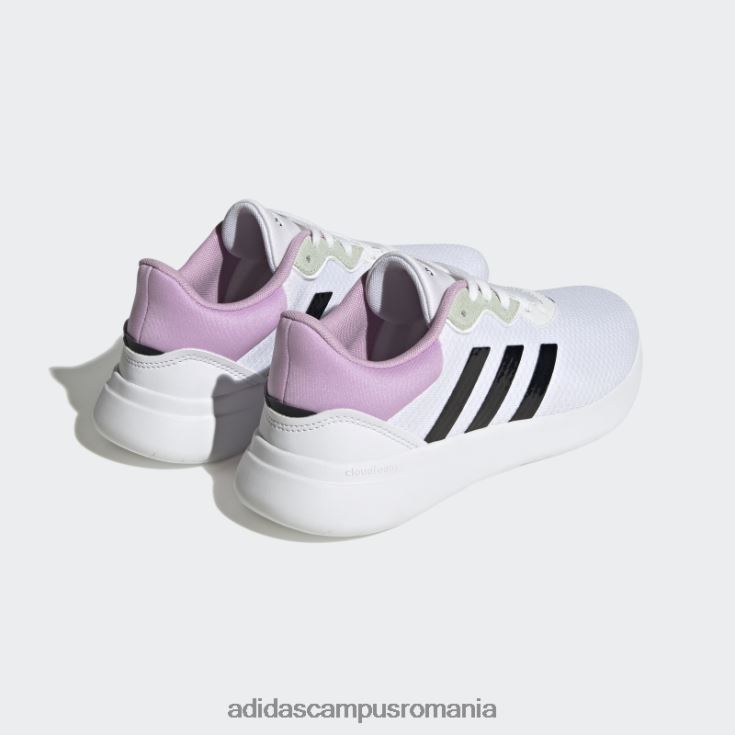 adidas campus romania pantofi qt racer 3.0 negri femei alb/negru/liliac J266N221979