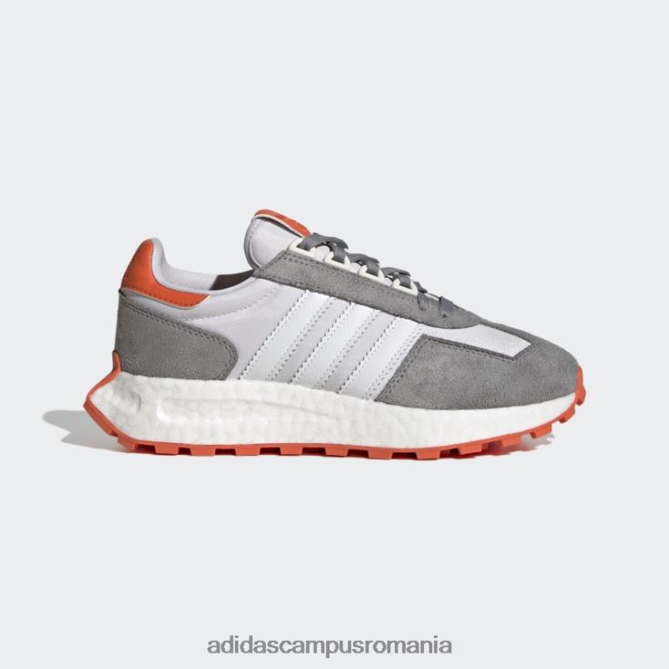 adidas campus romania pantofi retropy e5 dash gri femei liniuță gri/alb/portocaliu J266N221992