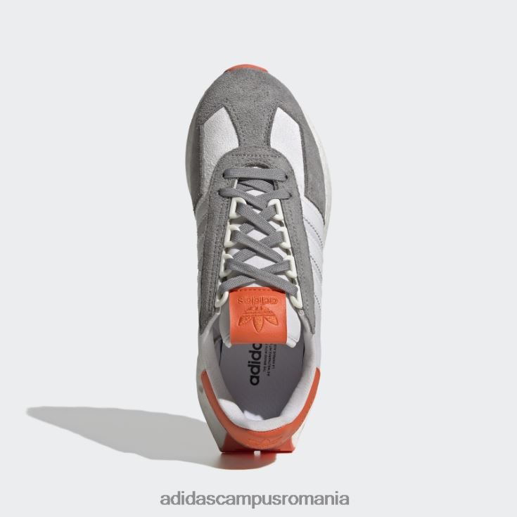 adidas campus romania pantofi retropy e5 dash gri femei liniuță gri/alb/portocaliu J266N221992