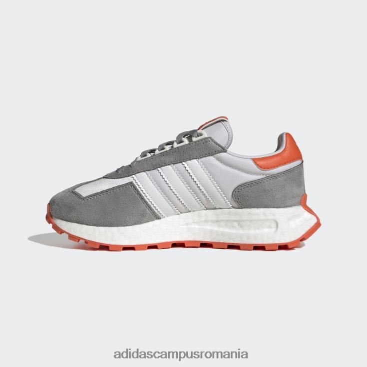 adidas campus romania pantofi retropy e5 dash gri femei liniuță gri/alb/portocaliu J266N221992