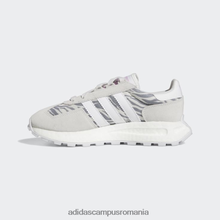 adidas campus romania pantofi retropy e5 gri femei gri/alb J266N222069