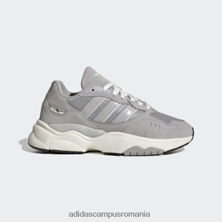 adidas campus romania pantofi retropy f90 gri femei gri/alb J266N222108