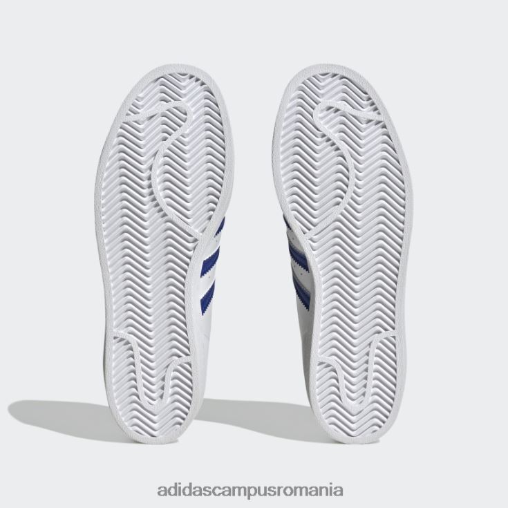 adidas campus romania pantofi superstar de moda aurii metalici femei alb/albastru/auriu metalic J266N222072