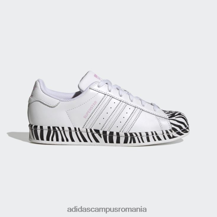 adidas campus romania pantofi superstar eleganti liliac femei alb/liliac/negru J266N222140