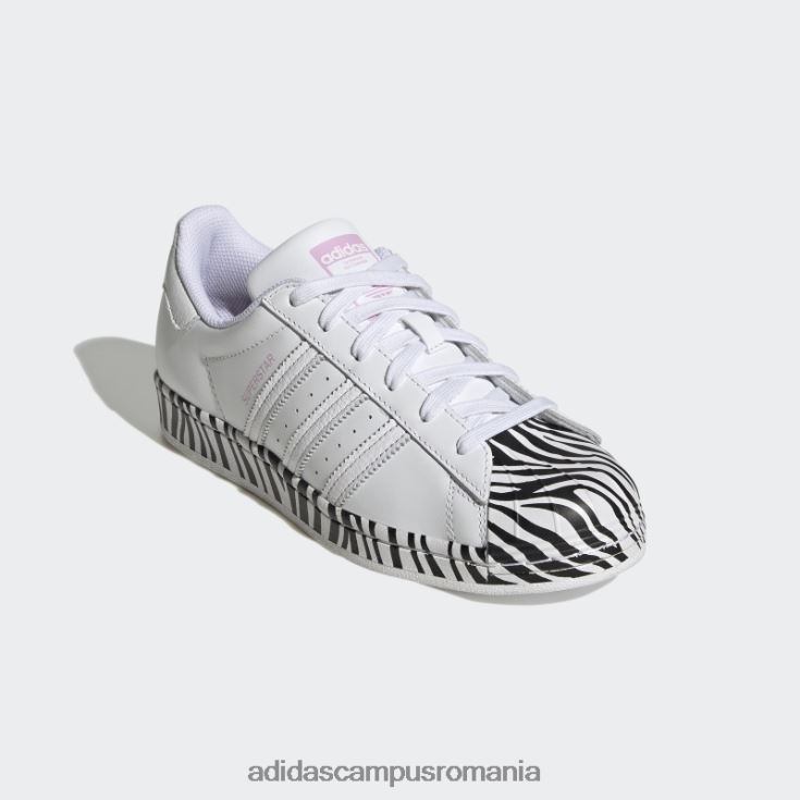 adidas campus romania pantofi superstar eleganti liliac femei alb/liliac/negru J266N222140
