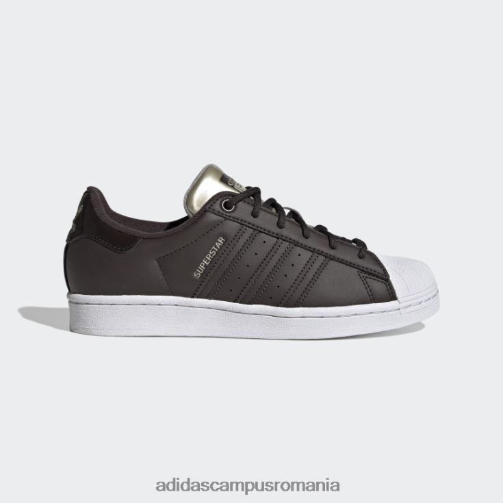 adidas campus romania pantofi superstar maro noapte femei maro noapte/alb J266N222159