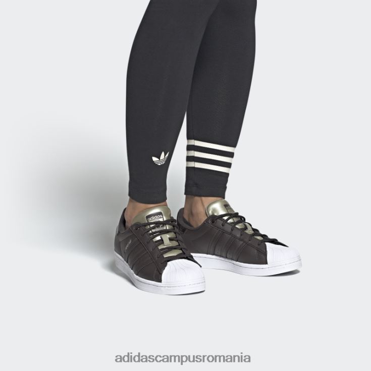 adidas campus romania pantofi superstar maro noapte femei maro noapte/alb J266N222159