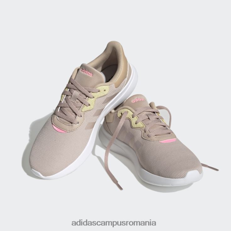 adidas campus romania pantofi taupe qt racer 3.0 femei taupe/alb/galben J266N222259