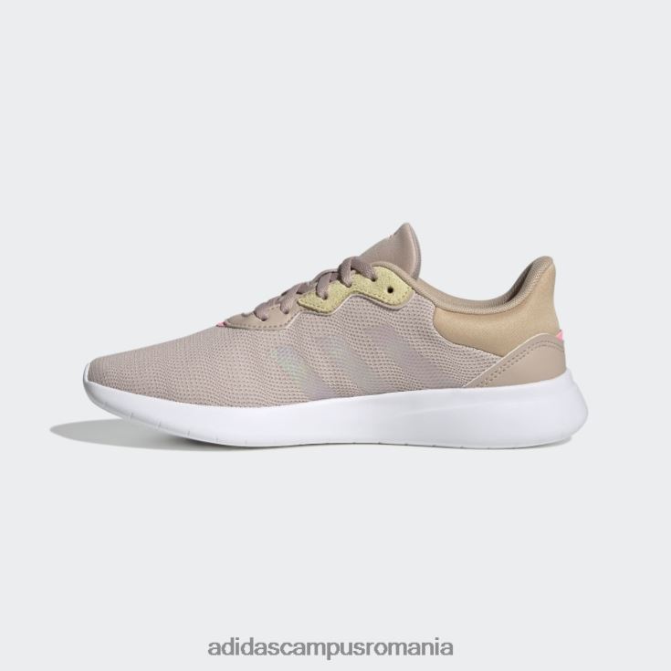 adidas campus romania pantofi taupe qt racer 3.0 femei taupe/alb/galben J266N222259