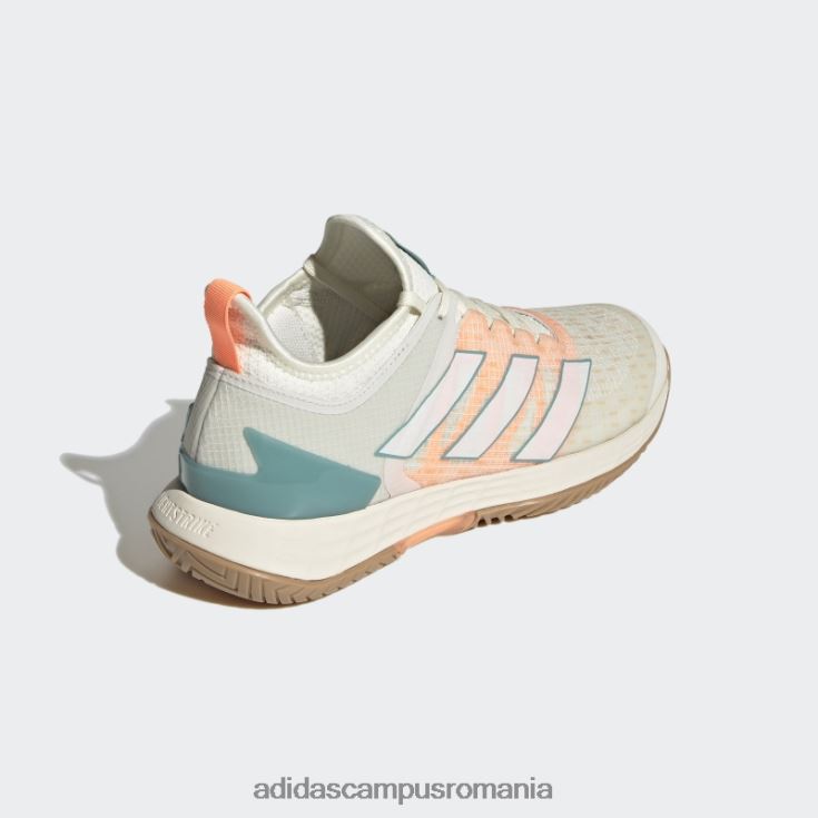 adidas campus romania pantofi tenis adizero ubersonic 4 parley alb femei alb/portocaliu fascicul J266N222321