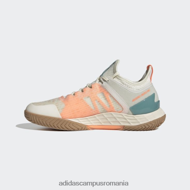 adidas campus romania pantofi tenis adizero ubersonic 4 parley alb femei alb/portocaliu fascicul J266N222321