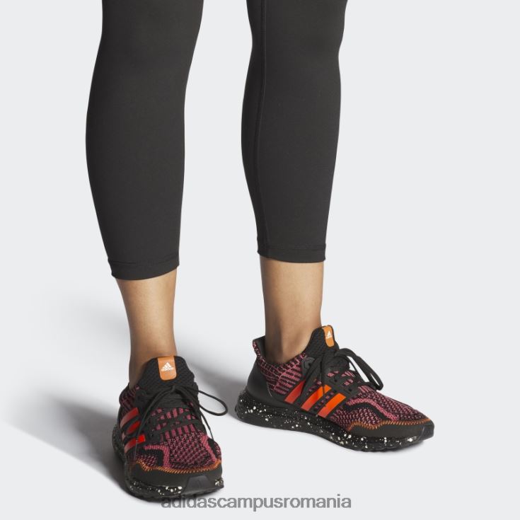 adidas campus romania pantofi ultraboost 5.0 dna roșii femei roșu/portocaliu/negru J266N222082