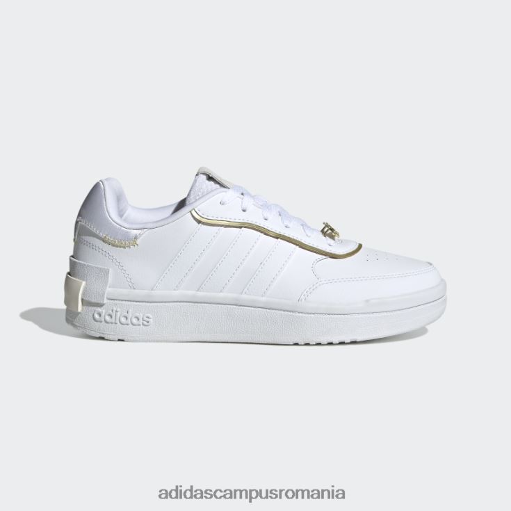 adidas campus romania postmove se pantofi aurii metalic femei alb/auriu metalic J266N222075