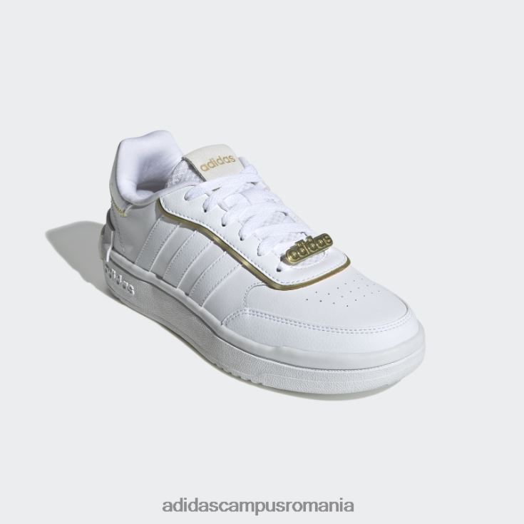 adidas campus romania postmove se pantofi aurii metalic femei alb/auriu metalic J266N222075