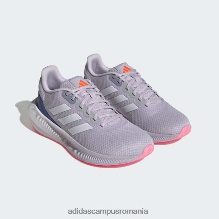 adidas campus romania runfalcon 3 pantofi de alergare zori femei zori/alb/violet argintiu J266N222207