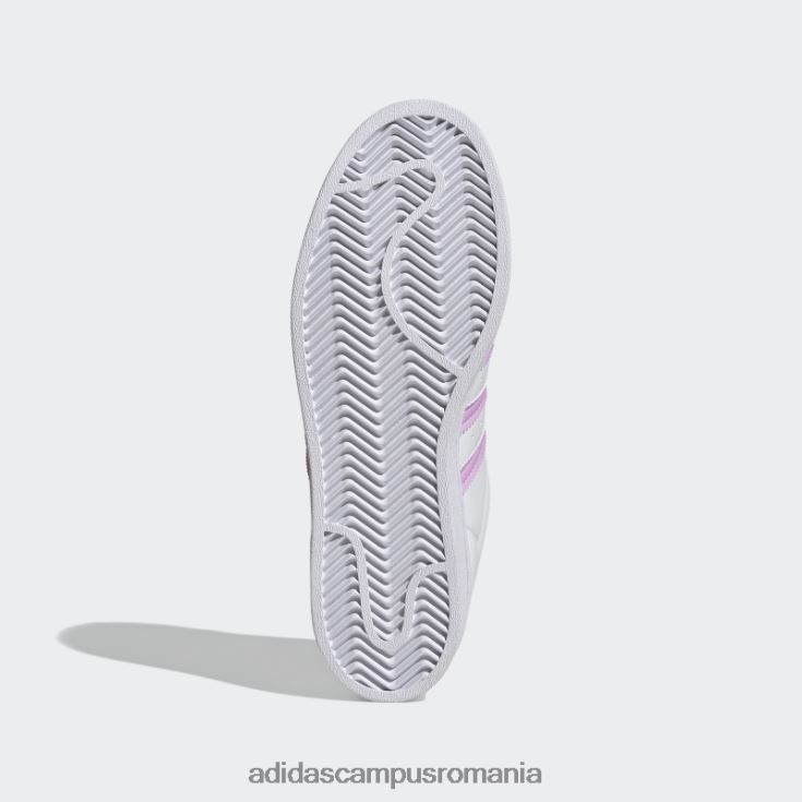 adidas campus romania superstar albă pantofii ei vegani adidas femei alb/liliac/roz J266N222167