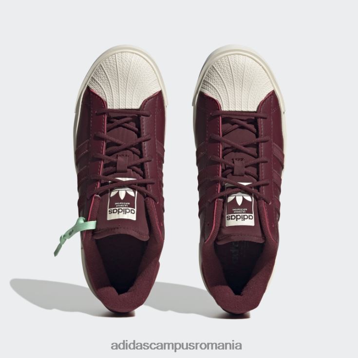 adidas campus romania superstar excelent x pantofi roșii femei roșu/mentă J266N222063