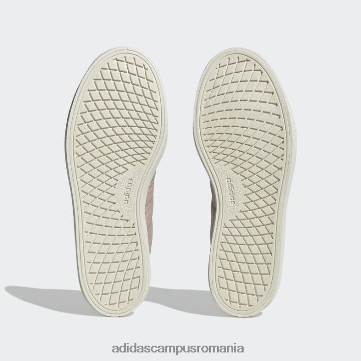 adidas campus romania taupe vulc raid3r lifestyle skateboarding pantofi de branding cu 3 dungi femei taupe/alb/violet J266N221970