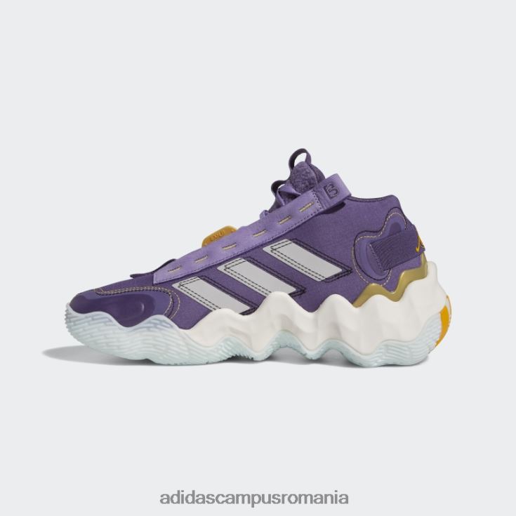 adidas campus romania tech violet exhib b candace parker mid pantofi de baschet adidas femei tech violet/gri/liliac J266N222125