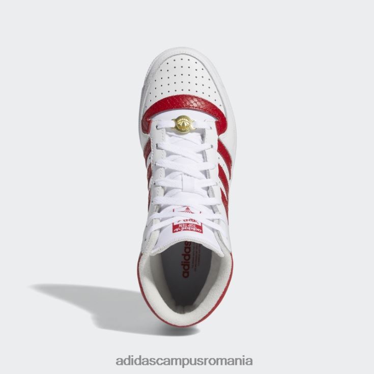 adidas campus romania top ten rb pantofi roșii femei alb/rosu/gri J266N222245