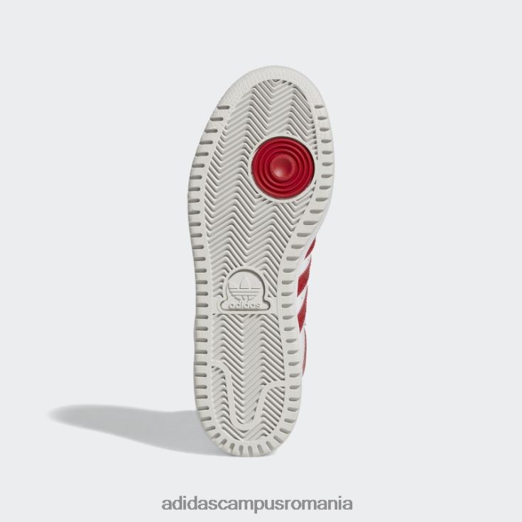 adidas campus romania top ten rb pantofi roșii femei alb/rosu/gri J266N222245