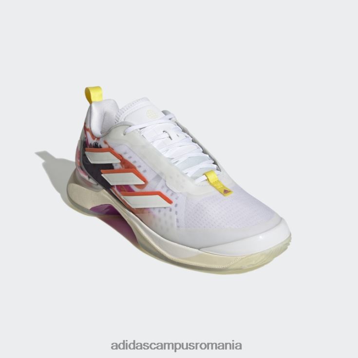 adidas campus romania pantofi avacourt zero metalic femei alb/zero metalic/galben J266N216287
