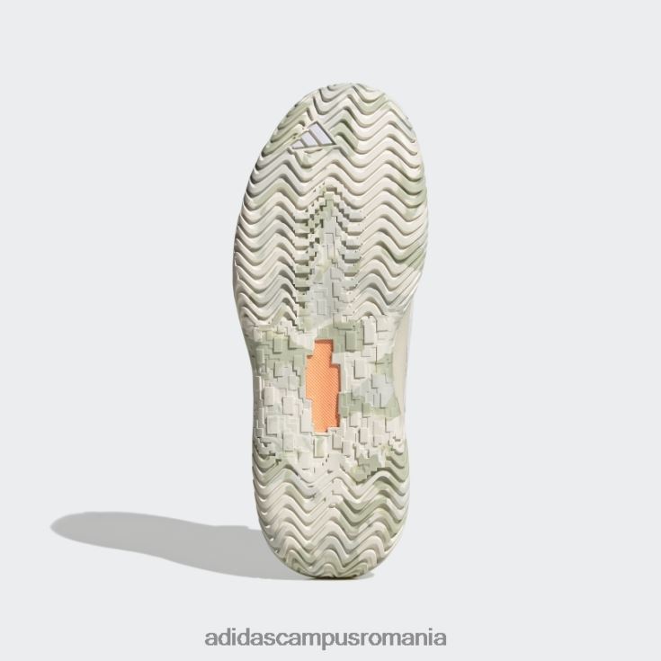 adidas campus romania pantofi de tenis albi cu talpă de control femei alb/ton menta/gri orbit J266N22147