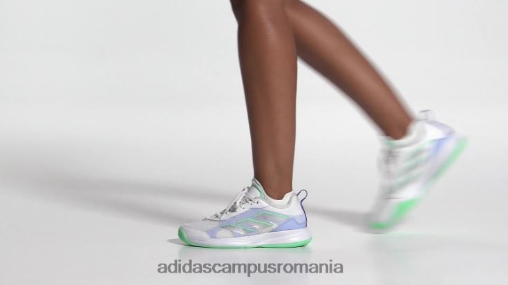 adidas campus romania pantofi de tenis avaflash low alb femei alb/argintiu/mentă J266N215955