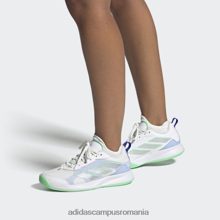 adidas campus romania pantofi de tenis avaflash low alb femei alb/argintiu/mentă J266N215955