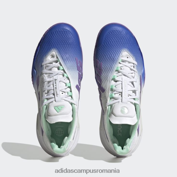 adidas campus romania pantofi de tenis baricade albastru femei albastru/violet/mentă J266N28498
