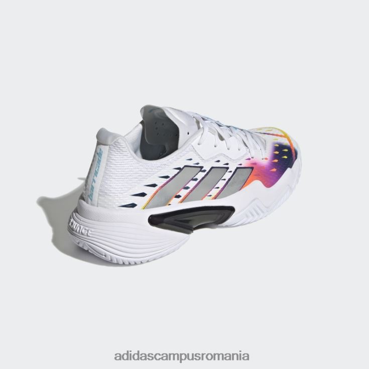 adidas campus romania pantofi de tenis baricade argintii femei alb/argintiu/cian J266N216284