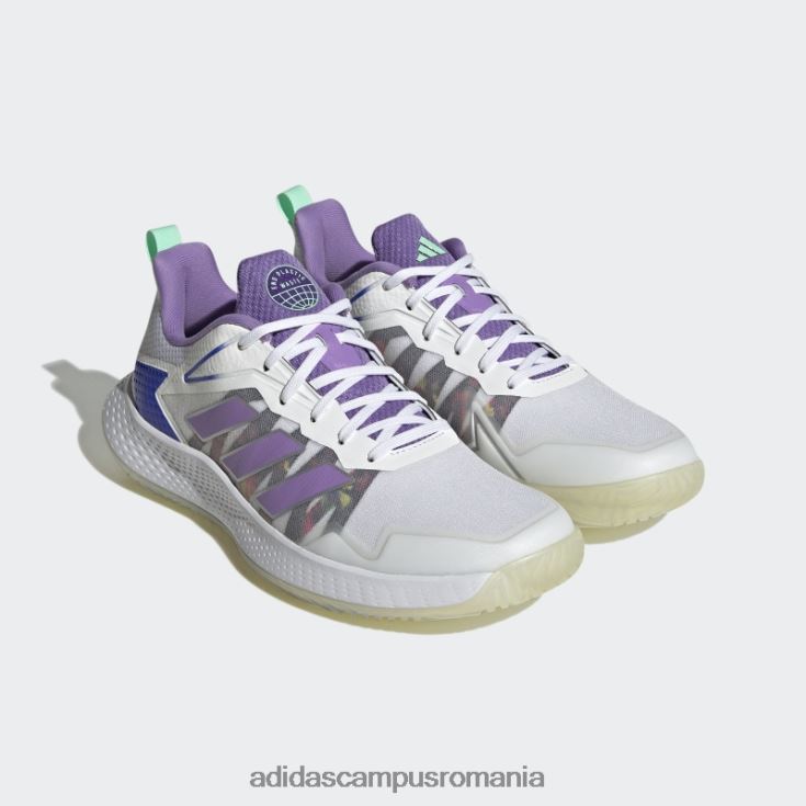 adidas campus romania pantofi de tenis de viteză sfidătoare violet femei alb/violet/albastru J266N28544